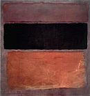 Mark Rothko No 10 Brown Black Sienna on Dark Wine 1963 painting